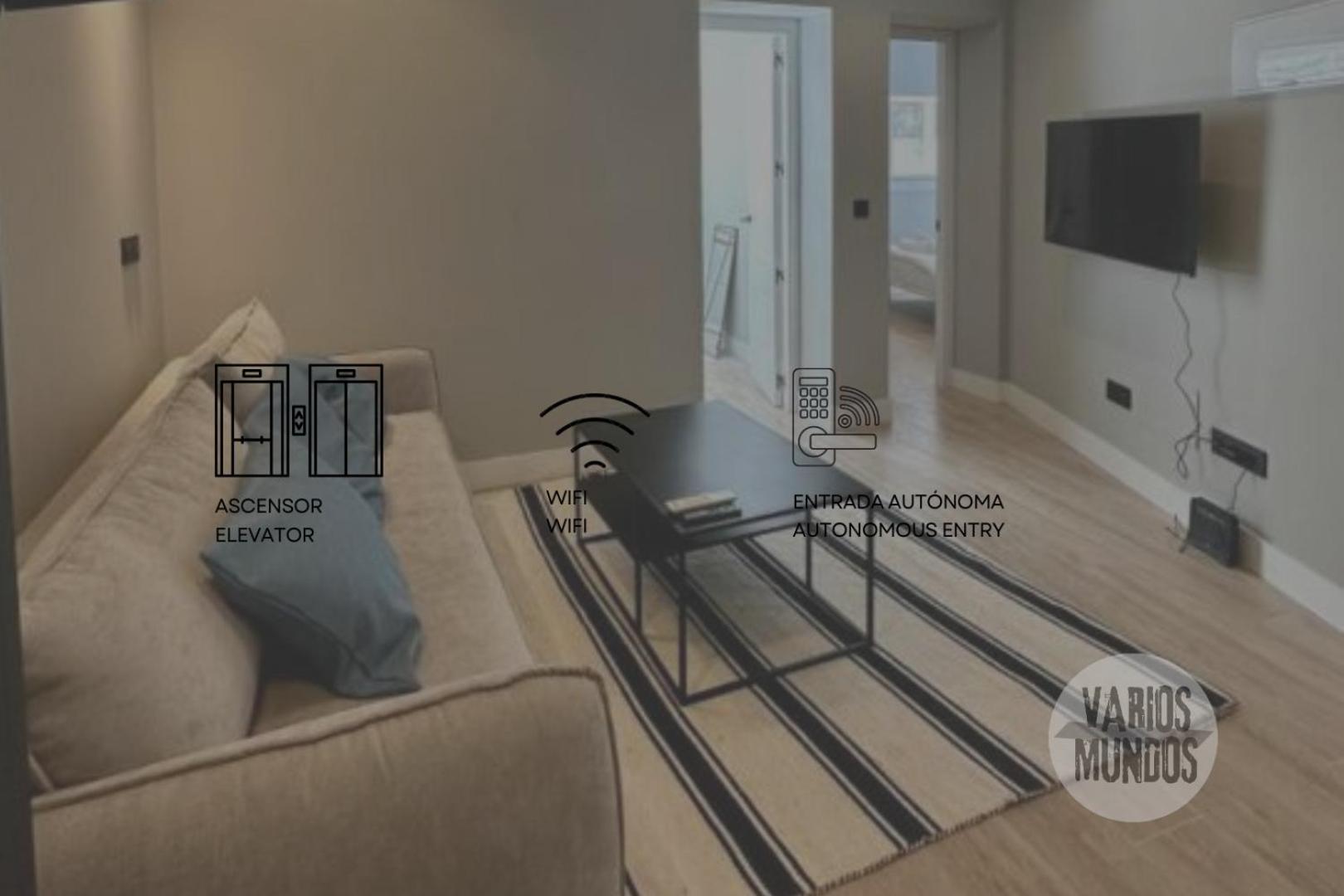 Central Apt De 2Hab Para 5Pax En Calle Silva E2 Мадрид Экстерьер фото